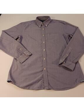 American Eagle Vintage Fit Long Sleeve Button Down Collar Men's Shirt Size M